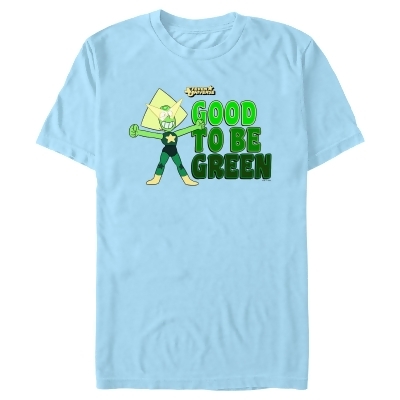 Men's Steven Universe Peridot Good to Be Green Graphic T-Shirt 