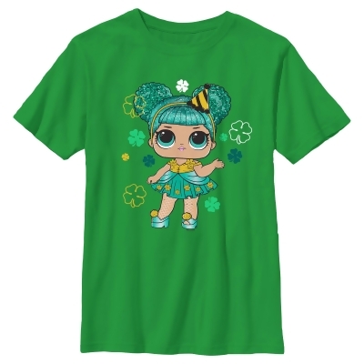 Boy's L.O.L Surprise Clover Emerald Babe Graphic T-Shirt 