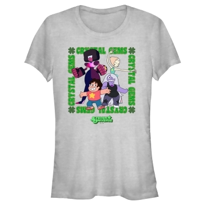 Junior's Steven Universe Crystal Gems Frame Graphic T-Shirt 