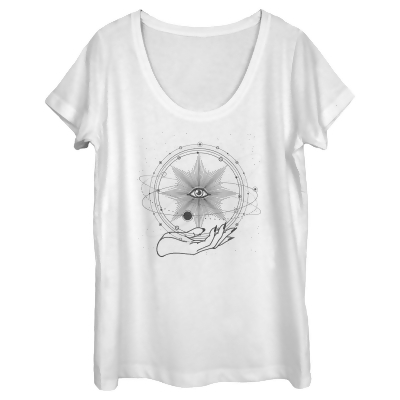 Women's Lost Gods Universe in the Hand Graphic T-Shirt 