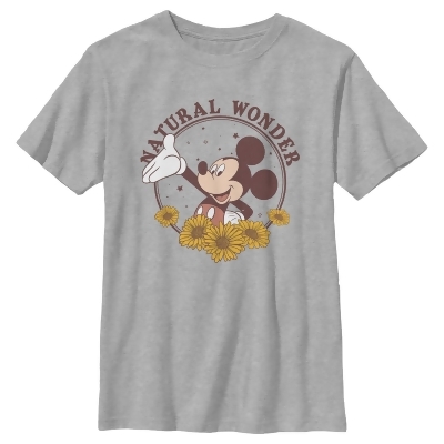 Boy's Mickey & Friends Natural Wonder Sunflower Graphic T-Shirt 