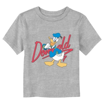 Toddler's Mickey & Friends Signed by Donald Duck Graphic T-Shirt 