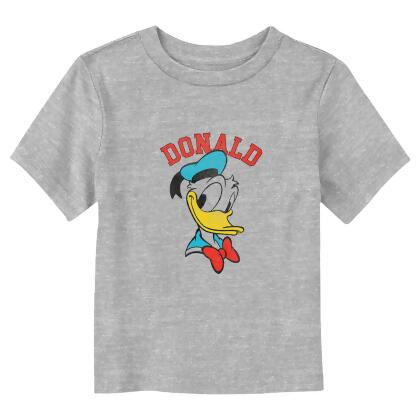 Toddler's Mickey & Friends Distressed Duck Portrait Graphic T-Shirt