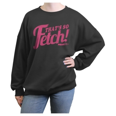 Junior's Mean Girls Distressed That Is So Fetch Quote Pullover Sweatshirt 