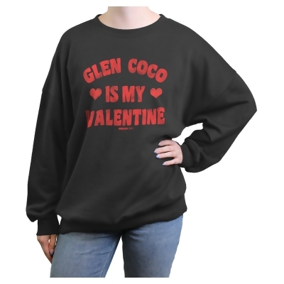 Junior's Mean Girls Glen Coco Is My Valentine Quote Pullover Sweatshirt 