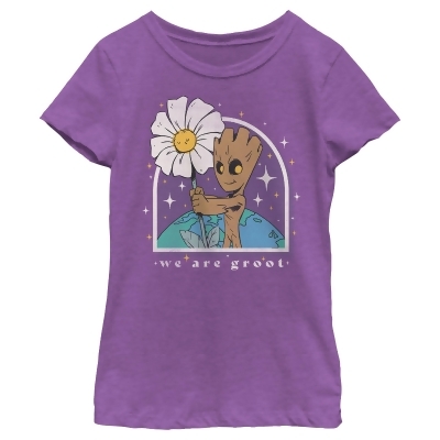 Girl's Guardians of the Galaxy We Are Groot Graphic T-Shirt 