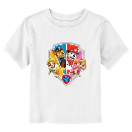 Toddler's PAW Patrol Friendship Shield Logo Graphic T-Shirt