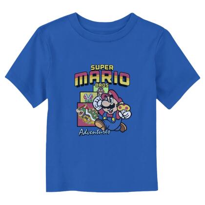 Toddler's Nintendo Retro Adventures Graphic T-Shirt