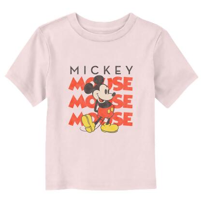 Toddler's Mickey & Friends Stack Classic Logo Graphic T-Shirt