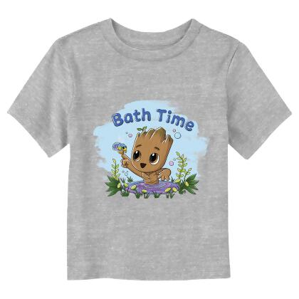 Toddler's Marvel: I Am Groot Groot Bath Time Graphic T-Shirt