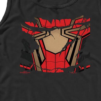Men's Marvel Spider-Man: No Way Home Ripped Iron Suit Tank Top alternate image