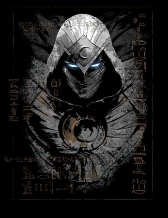 Boy's Marvel Moon Knight Egyptian Glyphs Pullover Hoodie alternate image