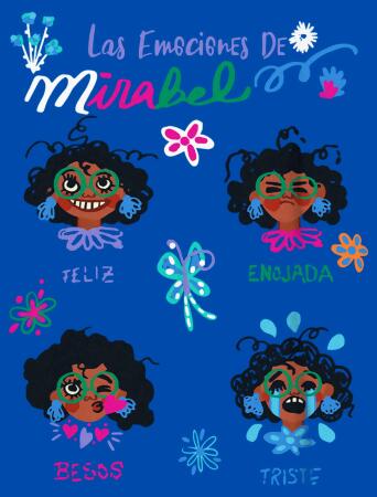 Boy's Encanto Las Emociones De Mirabel Graphic T-Shirt alternate image