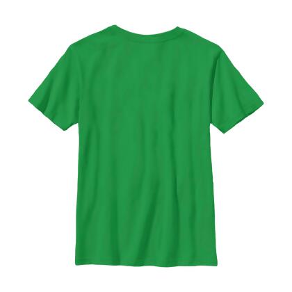 Boy's Marvel St. Patrick's Day Hulk Running Shamrock Graphic T-Shirt alternate image