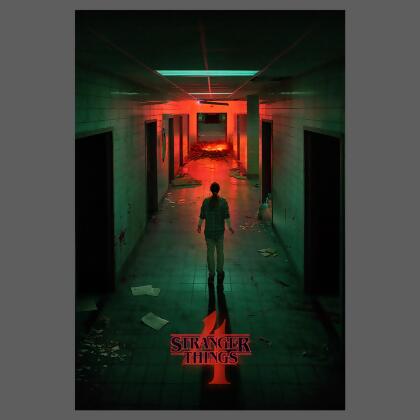 Men's Stranger Things The Lab Rift Eleven Poster Tank Top alternate image