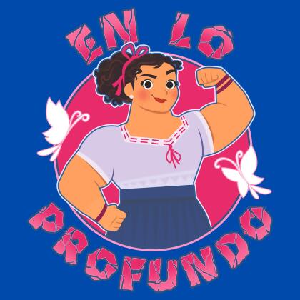 Boy's Encanto Luisa En Lo Profundo Strong Graphic T-Shirt alternate image