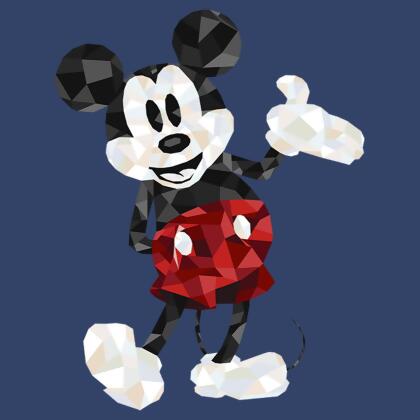 Boy's Mickey & Friends Artistic Mickey Mouse Pullover Hoodie alternate image
