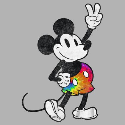 Boy's Mickey & Friends Mickey Tie Dye Pants Portrait Graphic T-Shirt alternate image