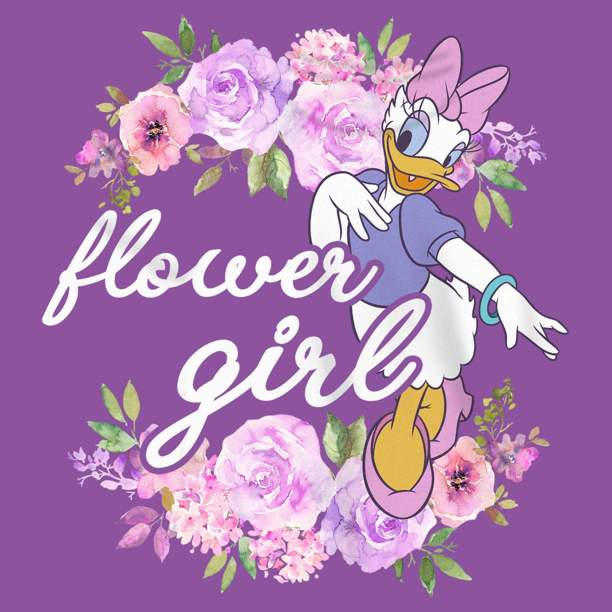 Girl's Mickey & Friends Daisy Flower Girl Graphic T-Shirt alternate image