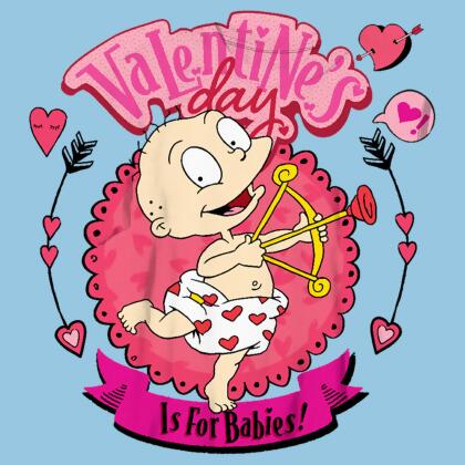 Boy's Rugrats Valentine's Day is for Babies Graphic T-Shirt alternate image