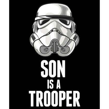Toddler's Star Wars Stormtrooper Son Is A Trooper Graphic T-Shirt alternate image