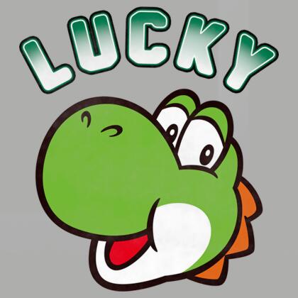 Toddler's Nintendo Super Mario St. Patrick's Day Lucky Yoshi Graphic T-Shirt alternate image