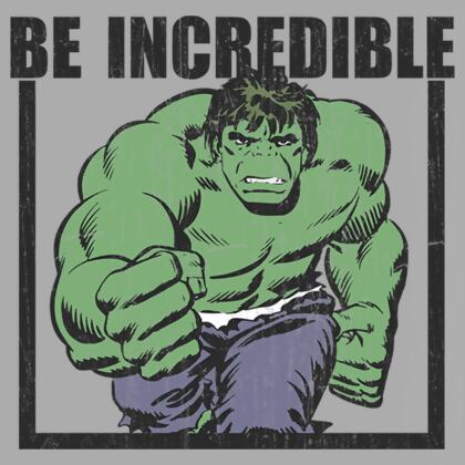 Toddler's Marvel Hulk Be Incredible Graphic T-Shirt alternate image