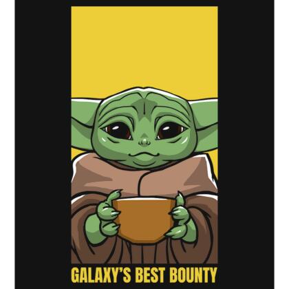 Toddler's Star Wars: The Mandalorian Grogu Galaxy's Best Bounty Graphic T-Shirt alternate image