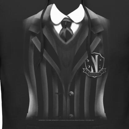 Men's Wednesday Nevermore Academy Uniform Pullover Hoodie alternate image