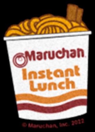 Men's Maruchan Instant Lunch Logo Noodles Lounge Pants alternate image
