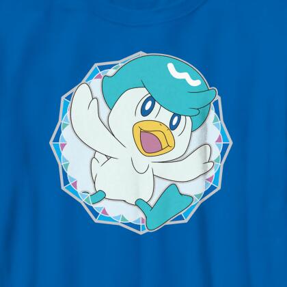 Boy's Pokemon Quaxly Circle Graphic T-Shirt alternate image