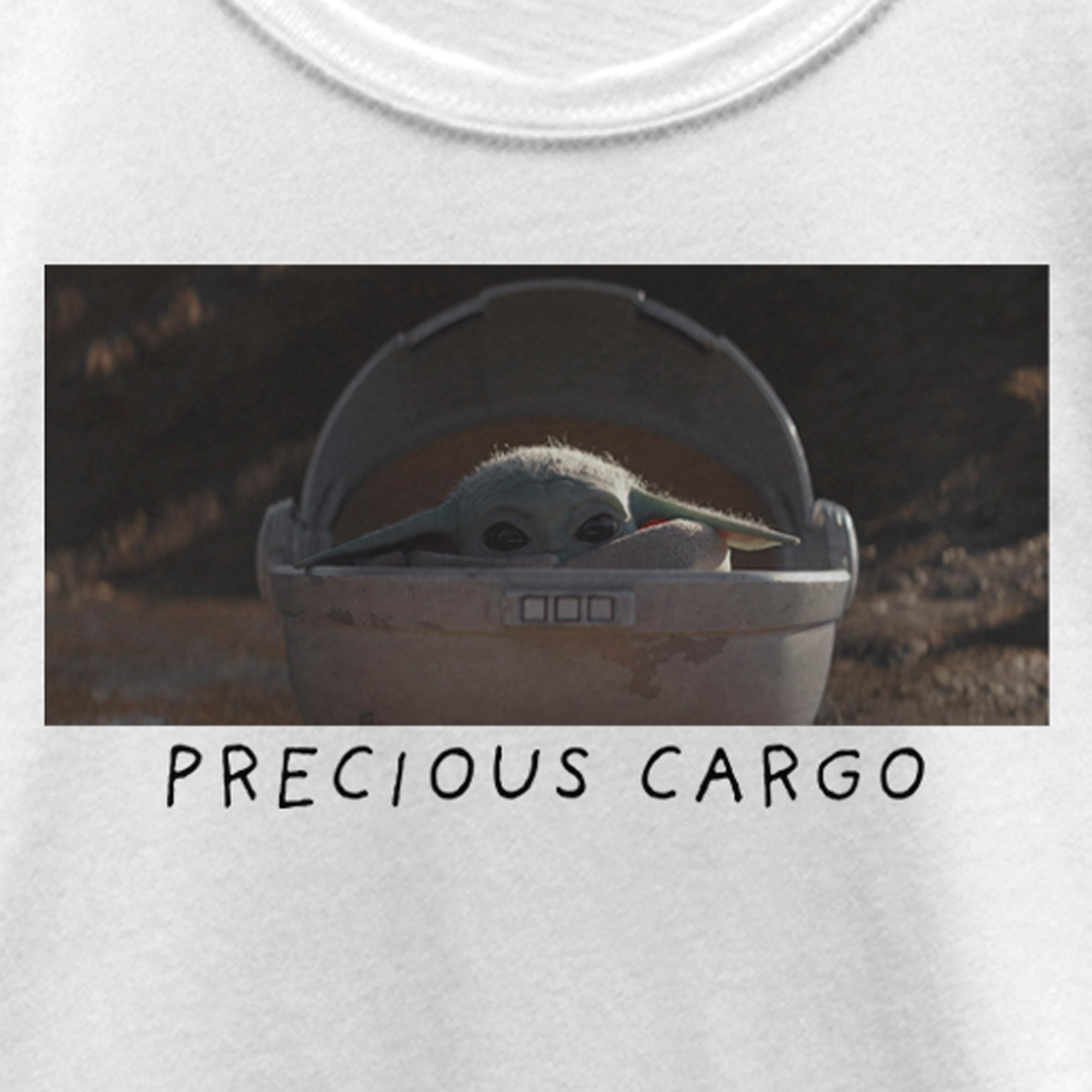 Girl's Star Wars: The Mandalorian Grogu Precious Cargo Meme Graphic T-Shirt alternate image
