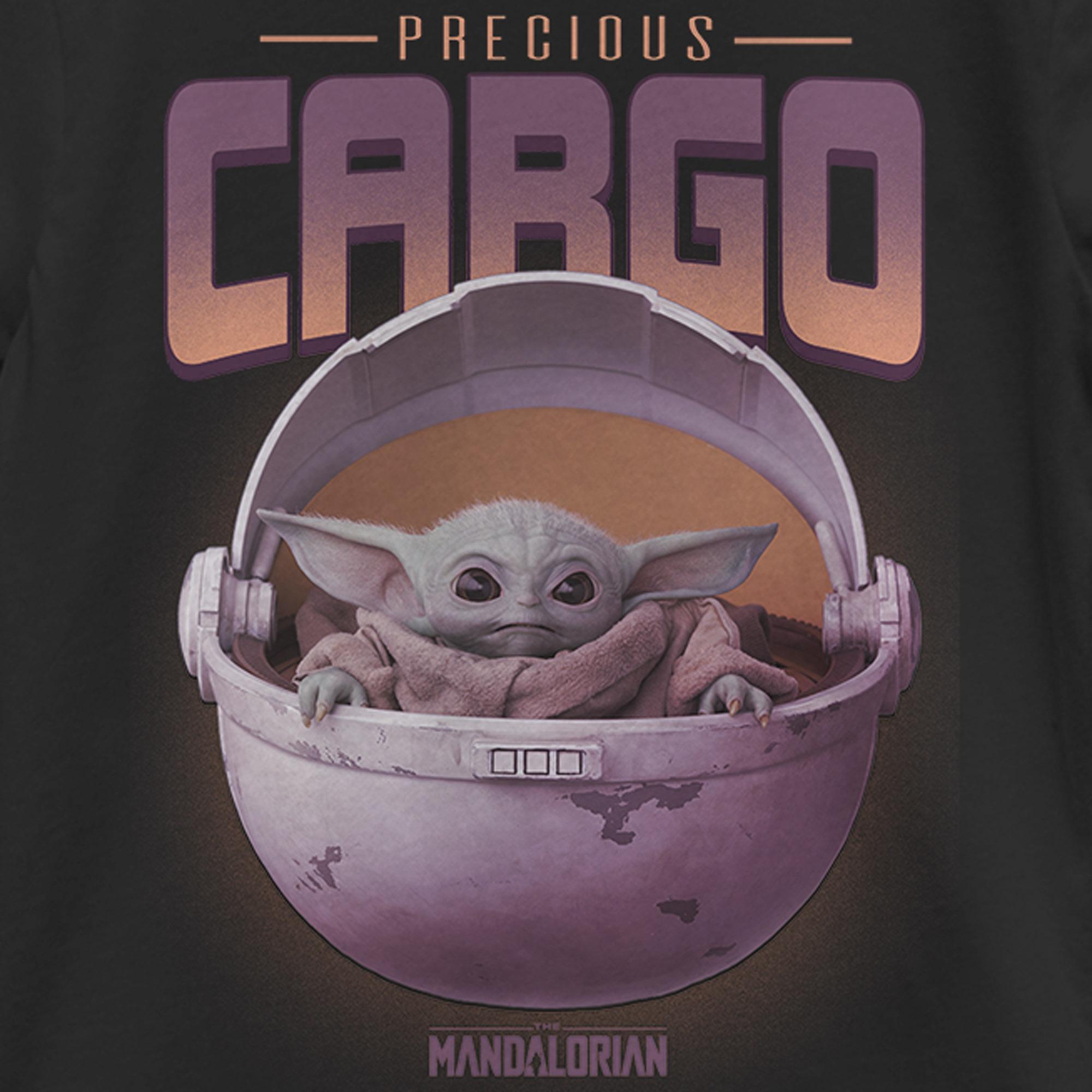 Girl's Star Wars: The Mandalorian Grogu Precious Cargo Bassinet Graphic T-Shirt alternate image
