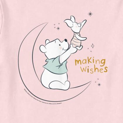 Toddler's Winnie the Pooh Making Wishes With Piglet Graphic T-Shirt alternate image