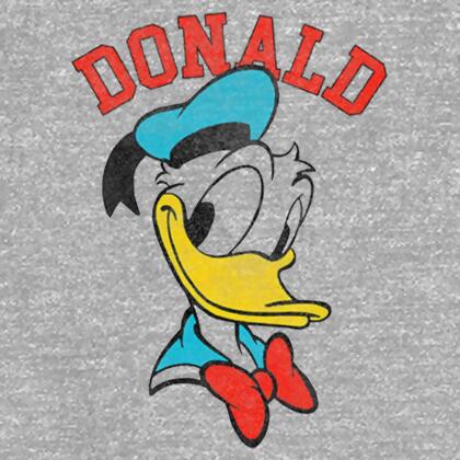 Toddler's Mickey & Friends Distressed Duck Portrait Graphic T-Shirt alternate image