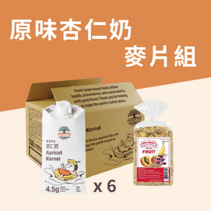 原味杏仁奶麥片組（6入） - 什錦 