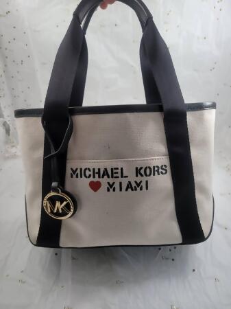michael kors mk 邁阿密城市帆布包 