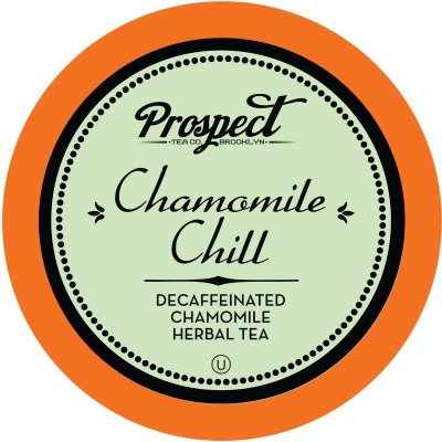 Prospect Tea Decaffeinated Chamomile Chill Herbal Tea Pods for Keurig K-Cup Makers, 40 Count 