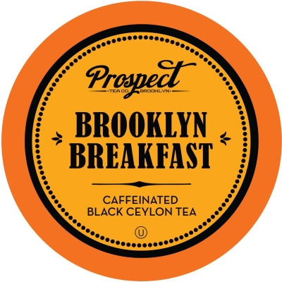 Prospect Tea Black Ceylon Tea Pods for Keurig K-Cup Makers, Brooklyn breakfast, 40 count 