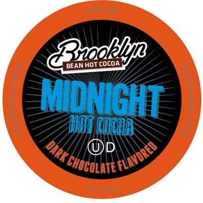 Brooklyn Beans Midnight Dark Chocolate Hot Cocoa Pods, Keurig K-Cups Brewer, 40 count 