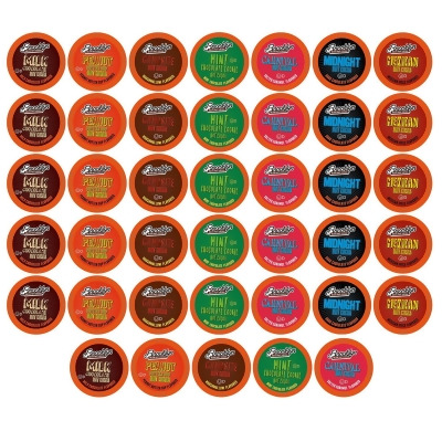 Brooklyn Bean Roastery, Various FLAVORED Hot Cocoa Pods, Keurig 2.0 K-Cup Brewer Compatible, Variety Pack, 40 Count 