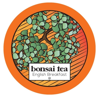Bonsai Tea Co. English Breakfast, Compatible with 2.0 Keurig K Cup Brewers, 100 Count 