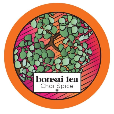 Bonsai Tea Co. Chai Spice, Compatible with 2.0 Keurig K Cup Brewers, 40 Count 