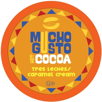Mucho Gusto Tres Leches Caramel Hot Cocoa Pods, Compatible with 2.0 K-Cup Brewers, 40 Count 