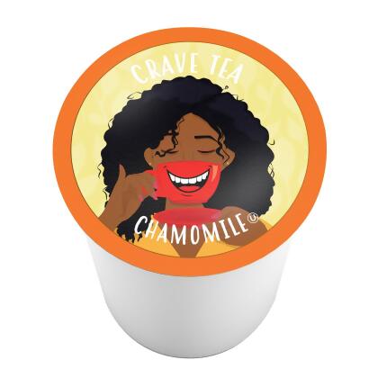 Crave Beverages Chamomile for Tea Pods, Keurig KCup 2.0 compatible, 40 count 