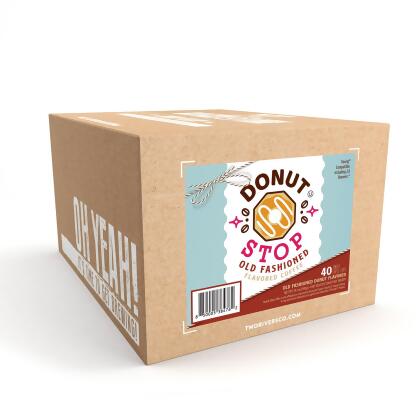 Donut Stop Flavored Coffee Pods, Compatible with 2.0 K-Cup Brewers, Old Fashion Donut Flavor, 40 Count alternate image