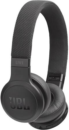 JBL Live 400 Bluetooth On-Ear Wireless Headphones JBLLIVE400BTBLKAM - Black 