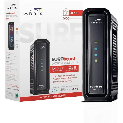 ARRIS SURFboard DOCSIS 3.0 Cable Modem SB6190 - Open Box 