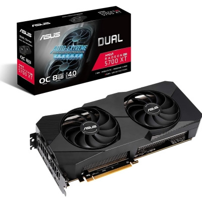 ASUS DUAL AMD Radeon RX 5700 XT EVO OC Edition Card DUAL-RX5700XT-O8G-EVO - Open Box 