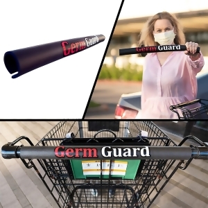Germ Guard Contactless Supermarket Shopping Cart Handle Cover - 3 Pack